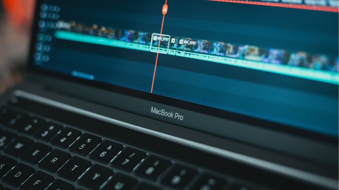 Editing raw footage on a traditional timeline