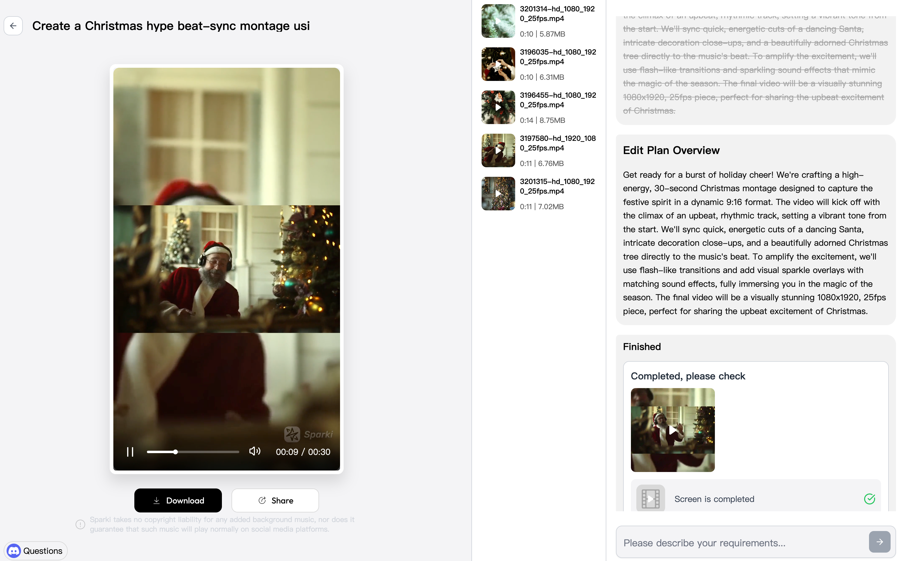 Editing by Conversation