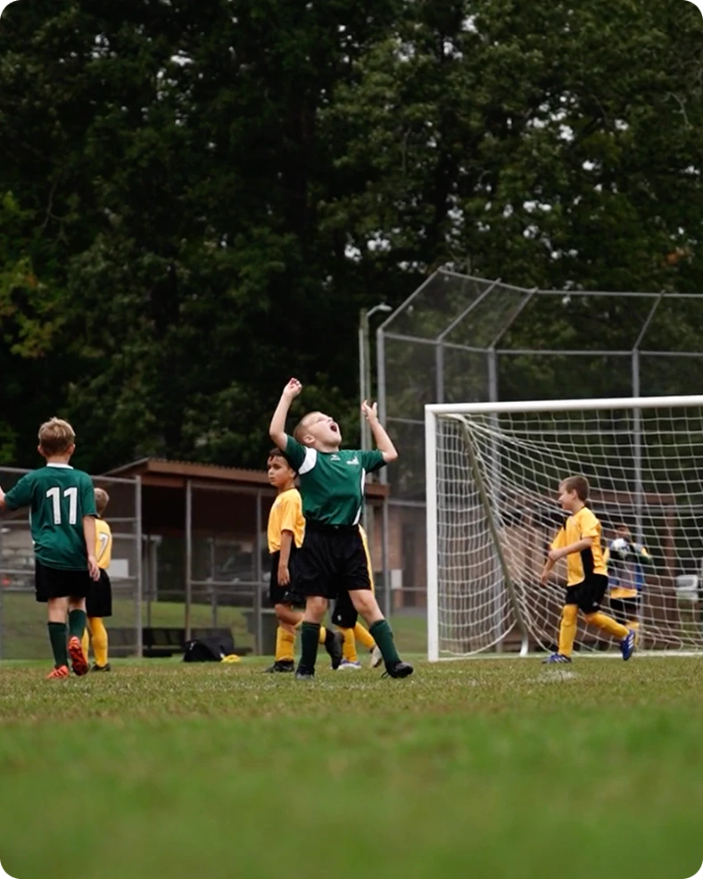 Youth soccer footage being refined